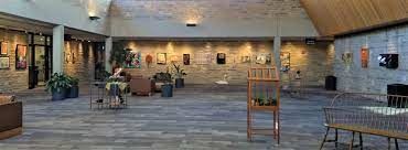 Image of concourse gallery in upper arlington - large open gallery space with high ceilings