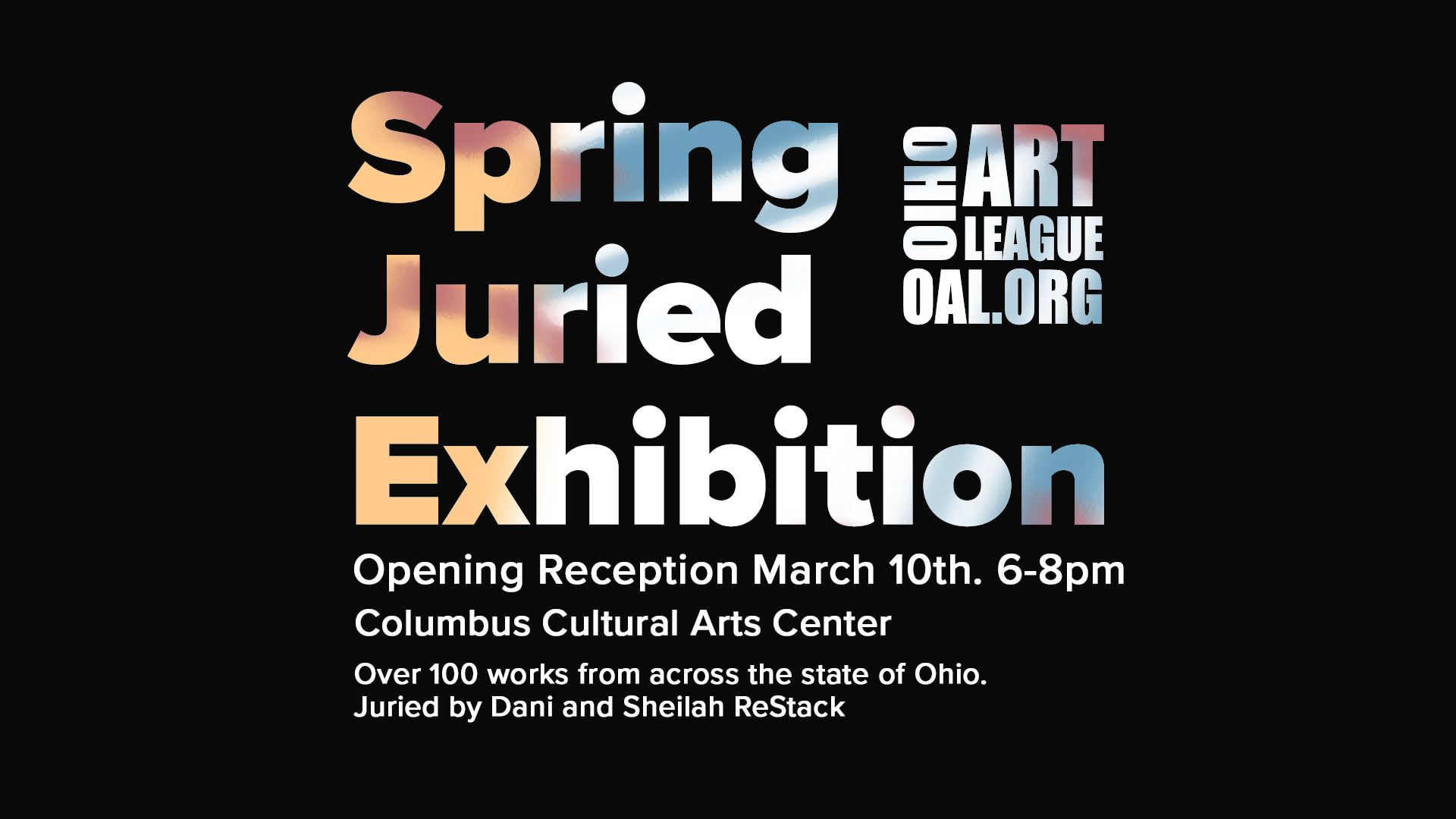 OAL Spring Juried Exhibiton Show Card